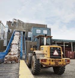 Skjern Paper started production in 1967 with the idea of manufacturing paper exclusively from old newspaper. Skjern Paper started production in 1967 with the idea of manufacturing paper exclusively from old newspaper.