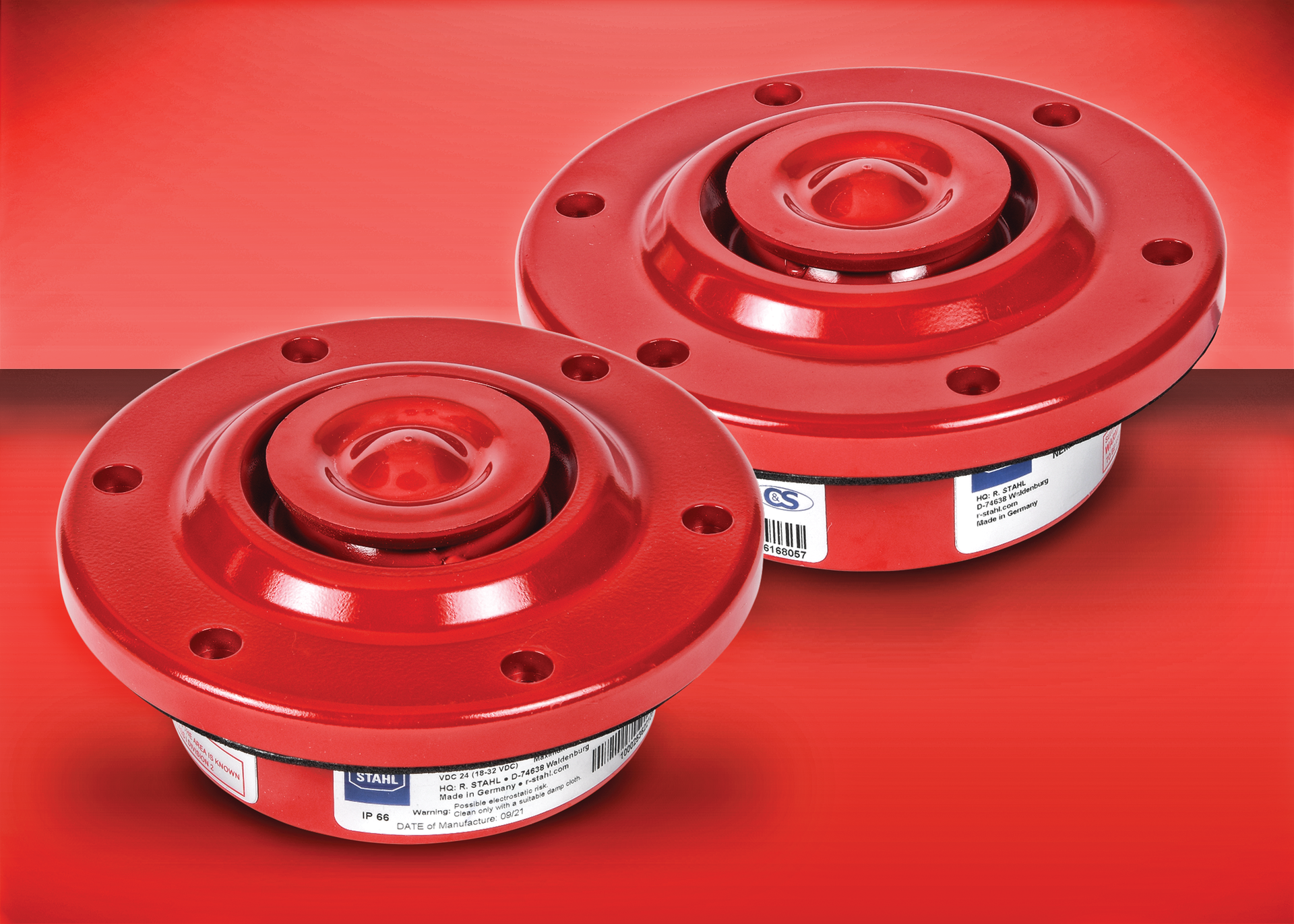 Stahl Alarm Buzzers 5x7 612e76f633044