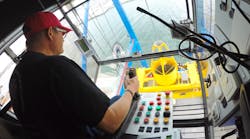 44979 Harbor Worker With Joystick 44979 Harbor Worker With Joystick