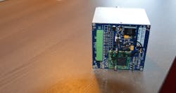 Under the joystick, we see Anybus CompactCom B40 for PROFINET (integrated at the bottom). Under the joystick, we see Anybus CompactCom B40 for PROFINET (integrated at the bottom).