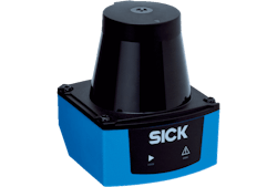 Sick&apos;s Lidar sensor is one example of the type of sensing equipment for which T&Uuml;V Rheinland expects to see increased investment and implementation in the wake of expanded automation capex.