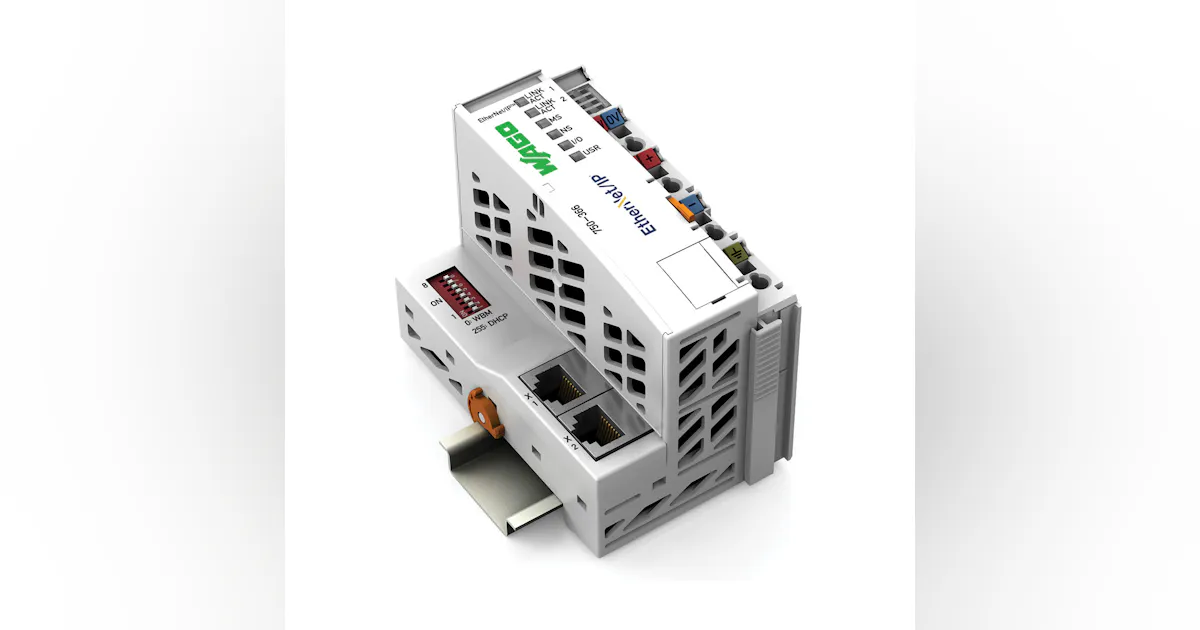 Eliminate I/O Downtime with WAGO’s New EtherNet/IP DLR Coupler ...