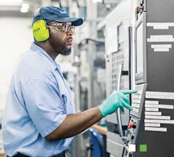 Swagelok production operator. Source: Swagelok Swagelok production operator. Source: Swagelok