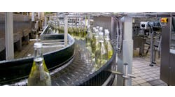 Bottling line at Spitz factory in Upper Austria.