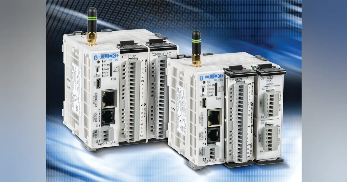 Click Plus Communication Module CLICK PLUS Serial Communication Option Slot Module and 2-Slot CPUs from ...