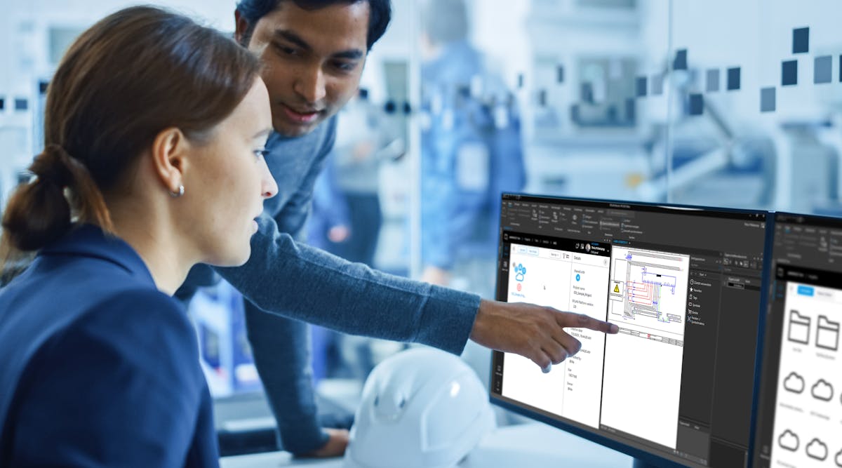 Collaboration at the heart of the new full version of EPLAN eManage. The cloud-based software networks OEMs, system integrators, machine builders and operators.