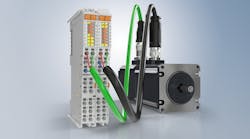 The EL7062 dual-channel EtherCAT Terminal represents a new performance class of stepper motor control in a cost-effective I/O format. The EL7062 dual-channel EtherCAT Terminal represents a new performance class of stepper motor control in a cost-effective I/O format.