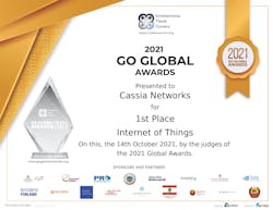 Cassia Networks Go Global Award2
