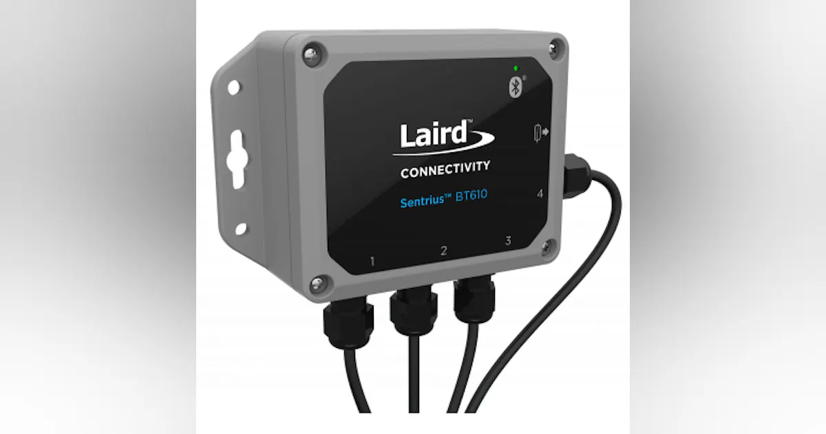 Lairdcon Android Device New Long-Range Bluetooth I/O Sensor from Laird Connectivity Enables ...