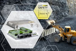 The new safety relay module from B&R makes mobile machinery even safer. The new safety relay module from B&R makes mobile machinery even safer.