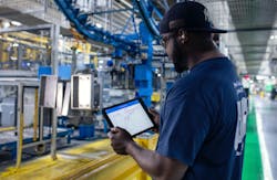 At the Schneider Electric Lexington smart factory, engineers and plant managers use Aveva Insight software to view and optimize energy consumption across the factory floor. At the Schneider Electric Lexington smart factory, engineers and plant managers use Aveva Insight software to view and optimize energy consumption across the factory floor.