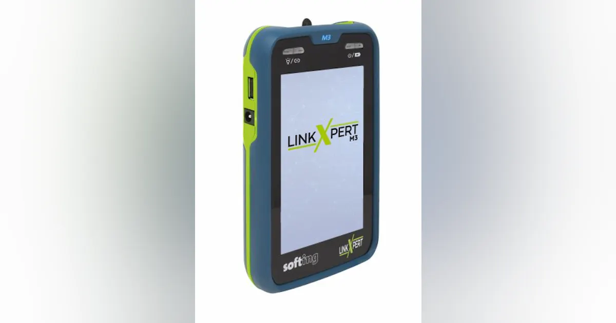Softing Releases Pocket-Sized LinkXpert Family of Cable Testers ...