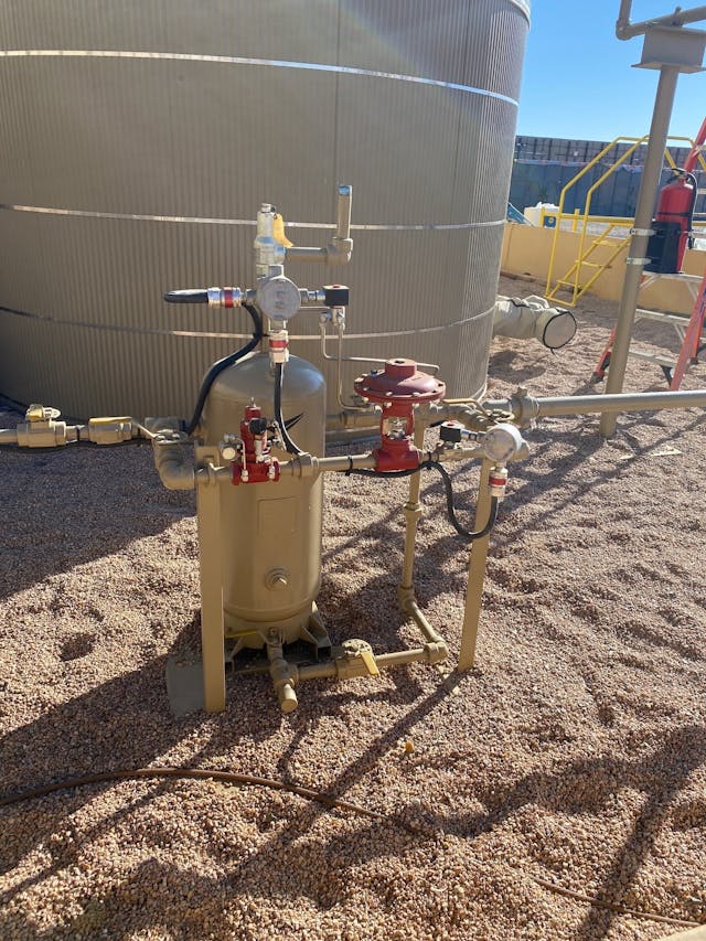 Leveraging Phoenix Contact&rsquo;s industrial hardware and ClearBlade&rsquo;s edge platform, Lansera created the SmartPurge and Tank Eye products to help oil and gas companies stay in emissions compliance. Image Courtesy of Lansera.