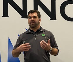 Jordan Howard, director of sales at Conversight.ai, presenting at PACK EXPO East 2022. Jordan Howard, director of sales at Conversight.ai, presenting at PACK EXPO East 2022.