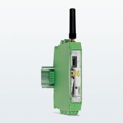 Phoenix Contact’s Radioline wireless I/O. Phoenix Contact’s Radioline wireless I/O.