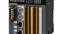 Mitsubishi Electric MelSec remote I/O module with safety functions. Mitsubishi Electric MelSec remote I/O module with safety functions.
