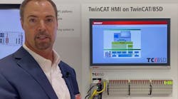 Doug Schuchart, global intralogistics industry manager at Beckhoff, explains the TwinCAT/BSD Hypervisor technology. Doug Schuchart, global intralogistics industry manager at Beckhoff, explains the TwinCAT/BSD Hypervisor technology.