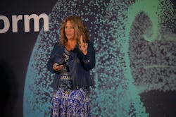 Brenda Discher, senior vice president of business strategy and marketing, Siemens Digital Industries Software, at the Siemens Media and Analyst event in Detroit, April 2022. Brenda Discher, senior vice president of business strategy and marketing, Siemens Digital Industries Software, at the Siemens Media and Analyst event in Detroit, April 2022.