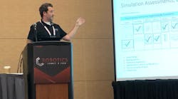 Matt Rendall, CEO and co-founder of Otto Motors, speaking at the Robotics Summit & Expo in Boston. Matt Rendall, CEO and co-founder of Otto Motors, speaking at the Robotics Summit & Expo in Boston.