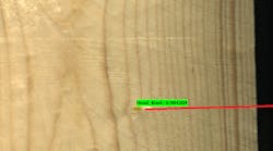 Astrocyte locates and identifies small knots (30x10 pixels) on wood planks using tiling on images