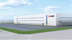 Representation of Mitsubishi Electric Nagoya Work’s new factory in Owariasahi City (CG illustration) Representation of Mitsubishi Electric Nagoya Work’s new factory in Owariasahi City (CG illustration)