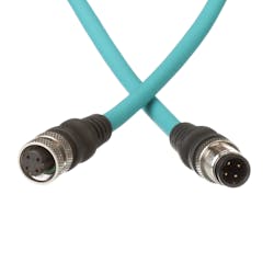 A Single Pair Ethernet shielded copper cable. Source: Panduit