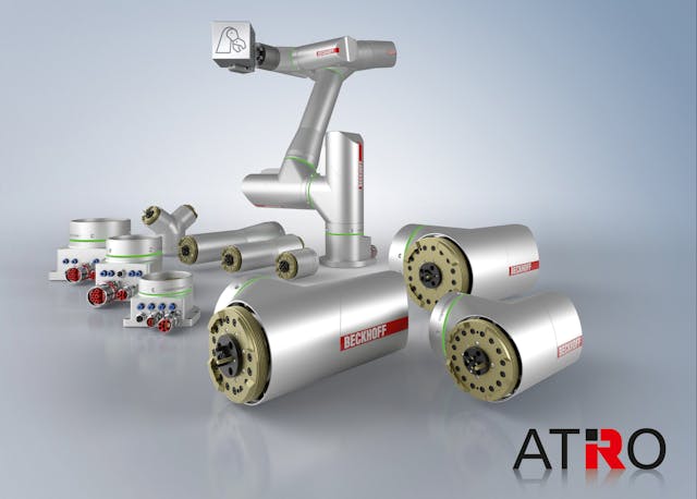ATRO, the modular Automation Technology for Robotics system from Beckhoff, adapts to tasks with any number of axes and is freely scalable, customizable and expandable.