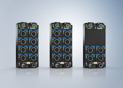 The new EPX EtherCAT I/O series from Beckhoff initially includes three IP67-rated modules for direct connection of intrinsically safe field devices. The new EPX EtherCAT I/O series from Beckhoff initially includes three IP67-rated modules for direct connection of intrinsically safe field devices.