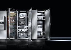 Modular enclosures like Rittal’s TS 8 provide greater accessibility via the ability to easily remove doors, sidewalls, and other parts of the construction. Source: Rittal Modular enclosures like Rittal’s TS 8 provide greater accessibility via the ability to easily remove doors, sidewalls, and other parts of the construction. Source: Rittal