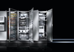 Modular enclosures like Rittal’s TS 8 provide greater accessibility via the ability to easily remove doors, sidewalls, and other parts of the construction. Source: Rittal Modular enclosures like Rittal’s TS 8 provide greater accessibility via the ability to easily remove doors, sidewalls, and other parts of the construction. Source: Rittal