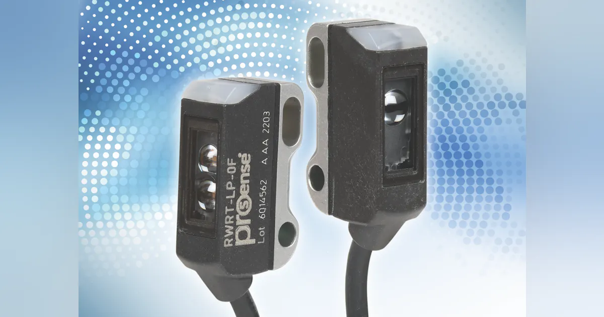 ProSense Miniature Photoelectric Sensors for Space-Limited Applications ...