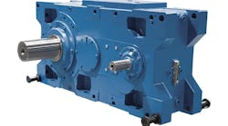 MAXXDRIVE XD gear units deliver modular, flexible design for optimum reliability and performance for hoist and crane applications.