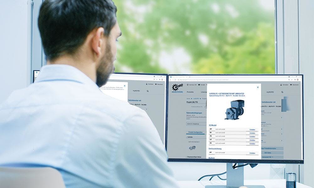 The myNORD online customer portal provides customers with convenient access to highly beneficial online tools for flexible collaboration between colleagues and NORD support staff.