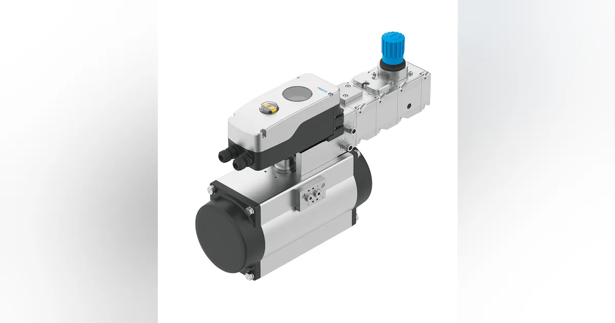 Festo CMSH Smart Positioner with VTOP Modular Installation Platform ...
