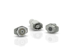 The biocompatible Series 570 ELC from binder USA is designed for sensitive medical applications. It is safe, reliable, and easy to use, even for non-professionals, with a long life of >5,000 mating cycles. The biocompatible Series 570 ELC from binder USA is designed for sensitive medical applications. It is safe, reliable, and easy to use, even for non-professionals, with a long life of >5,000 mating cycles.