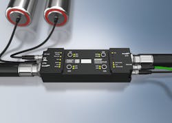 The Beckho EP7402—a compact, IP67- rated motor-driven roller controller—can be used for AS/RS and other applications inside distribution centers. The Beckho EP7402—a compact, IP67- rated motor-driven roller controller—can be used for AS/RS and other applications inside distribution centers.