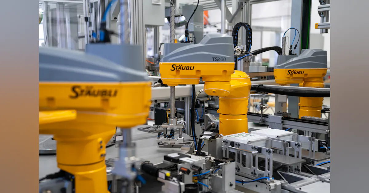 Pressure Sensor Assembly Line Robots Ensure Zero-Defect Tire Pressure Sensor Assembly | Automation World