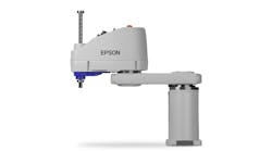 Epson's GX8 SCARA robot offers multiple arm configurations and a reach from 450mm up to 650mm. Epson's GX8 SCARA robot offers multiple arm configurations and a reach from 450mm up to 650mm.