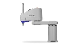 Epson's GX8 SCARA robot offers multiple arm configurations and a reach from 450mm up to 650mm. Epson's GX8 SCARA robot offers multiple arm configurations and a reach from 450mm up to 650mm.