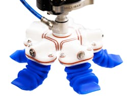 Soft Robotics' flagship mGrip gripper. Soft Robotics' flagship mGrip gripper.