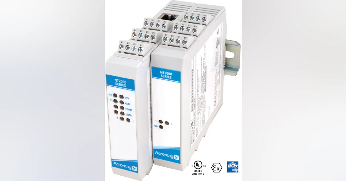 Acromag’s Ethernet Expandable I/O Modules have Earned Several Hazardous ...