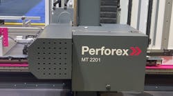 Rittal's Perforex MT 2201 automated milling terminal. Rittal's Perforex MT 2201 automated milling terminal.