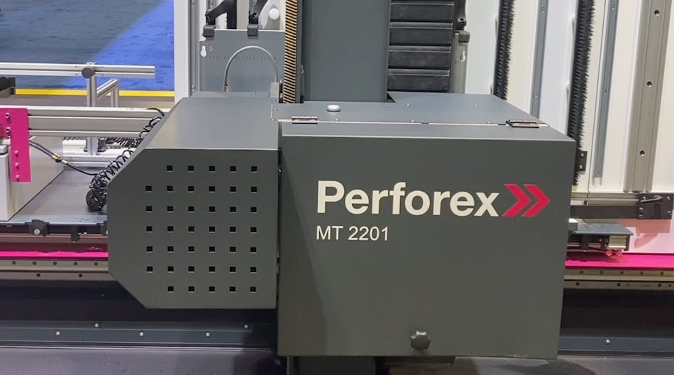 Rittal&apos;s Perforex MT 2201 automated milling terminal.