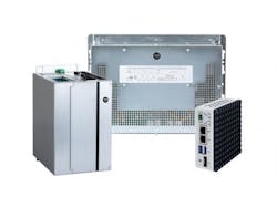 VersaView 6300 Industrial PCs have a built-in heatsink as well as protection against shock and vibration, and can operate in 0° to 50° C operating temperatures. VersaView 6300 Industrial PCs have a built-in heatsink as well as protection against shock and vibration, and can operate in 0° to 50° C operating temperatures.