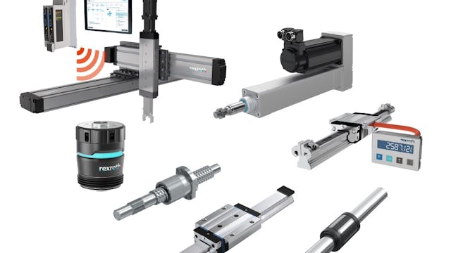 Bosch Rexroth&rsquo;s new linear robots and components.