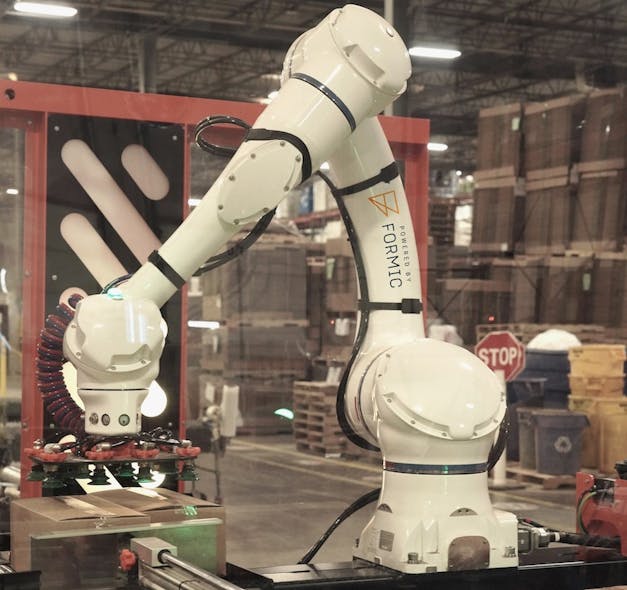 The SL20 Palletizer is an inaugural product in a new catalog of certified, off-the-shelf, robotics-as-a-service solutions available at a low cost per hour.