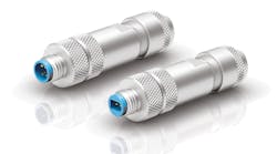 binder USA&rsquo;s field-wireable M8 connectors for SPE applications.