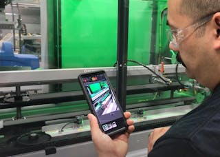 Pearson Packaging Systems uses PTC&rsquo;s Vuforia augmented reality to connect operators and service technicians.