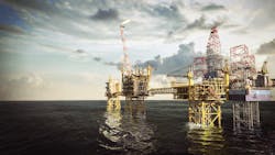 Maersk Oil platform in the North Sea. Source: Maersk Oil
