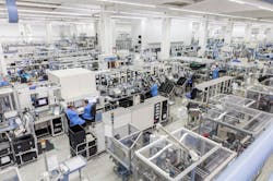 Part of Siemens Amberg, Germany, production facility. Part of Siemens Amberg, Germany, production facility.